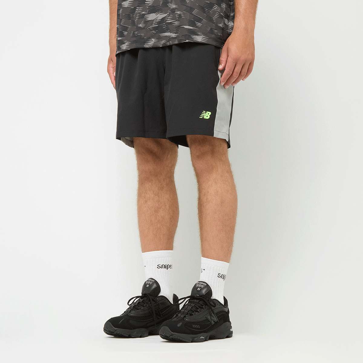 New Balance, 7 Inch Woven Short, black