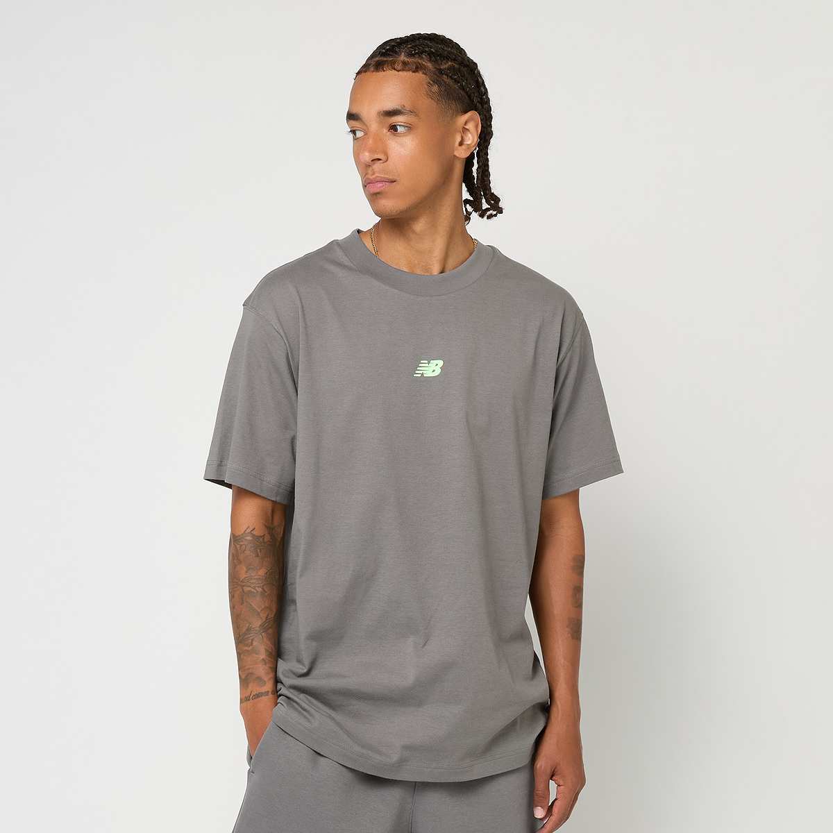New Balance, Back Print Graphic Tee, grey