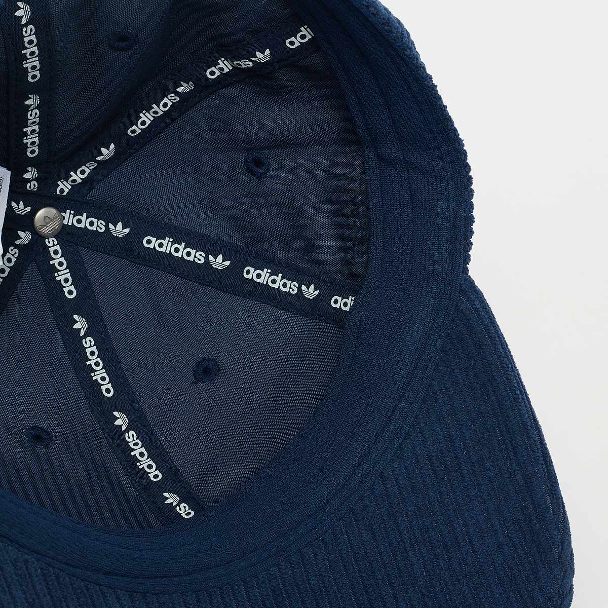 adidas Originals Cord Baseball Cap unisex Caps blauw Maat ONE SIZE Accessoires