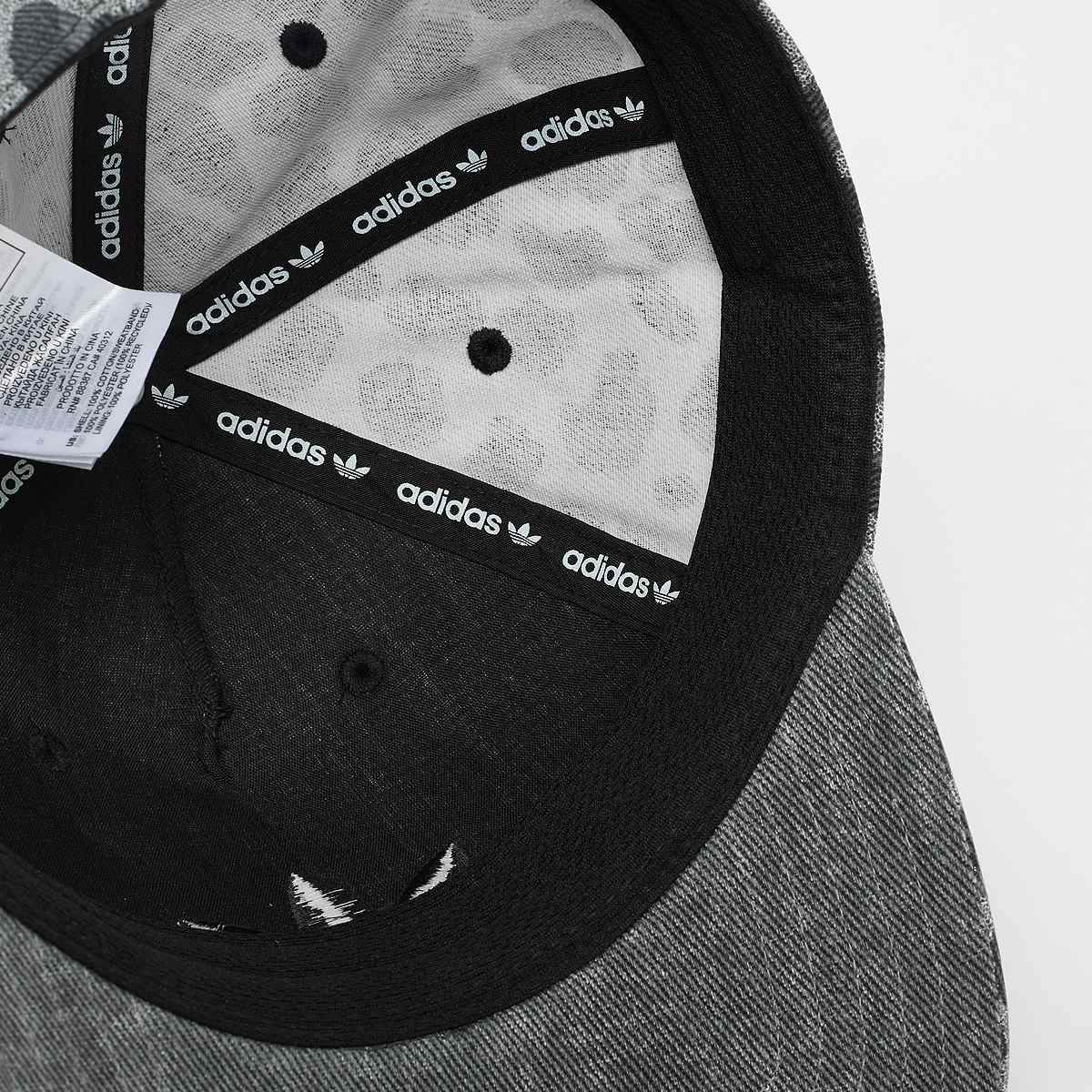 adidas Originals Leo Baseball Cap unisex Caps zwart Maat ONE SIZE Accessoires