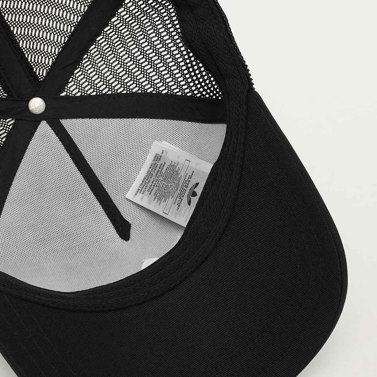 adidas Originals adi Curved Trucker unisex Caps zwart Maat ONE SIZE Accessoires