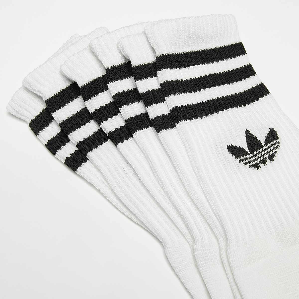 adidas Originals adicolor Crew Sokken (3 Pack) Unisex wit Maat 37-39 Kleding