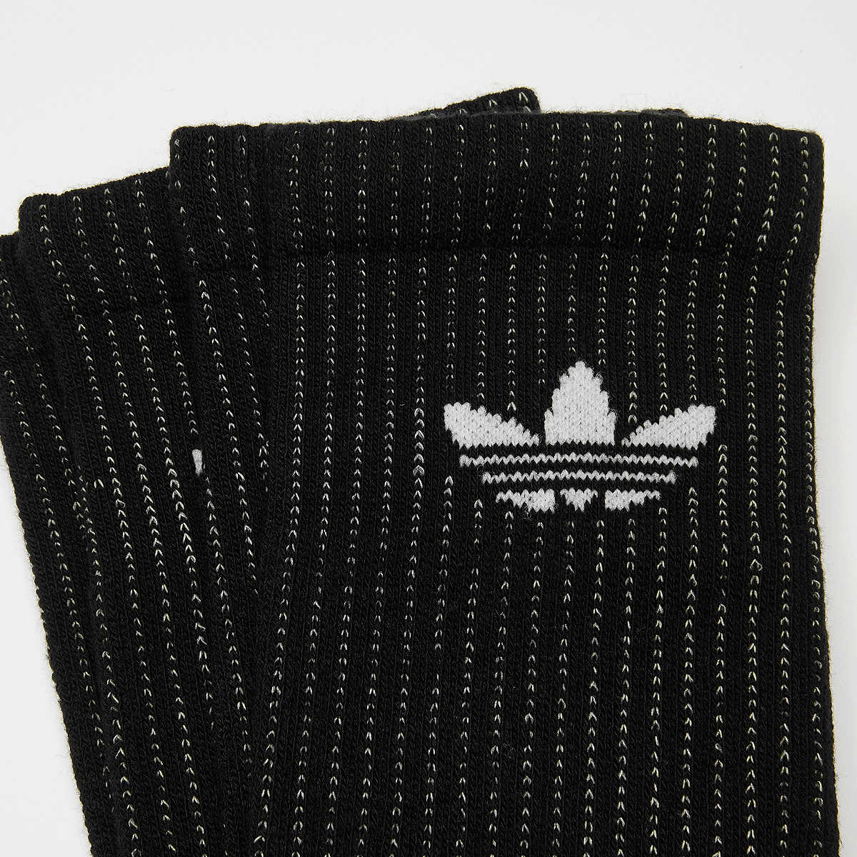 adidas Originals adicolor Crew reflekterende Sokken (2 Pack) Unisex zwart Maat 37-39 Kleding
