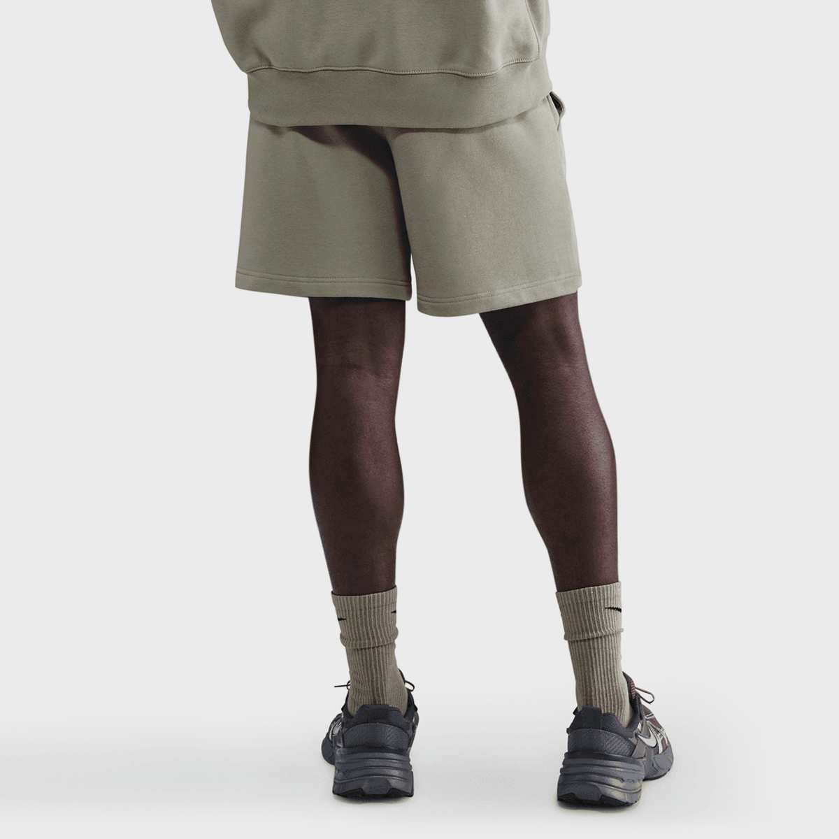 Nike Sportswear Athletic French-Terry Shorts men Sportshorts groen Maat S Kleding