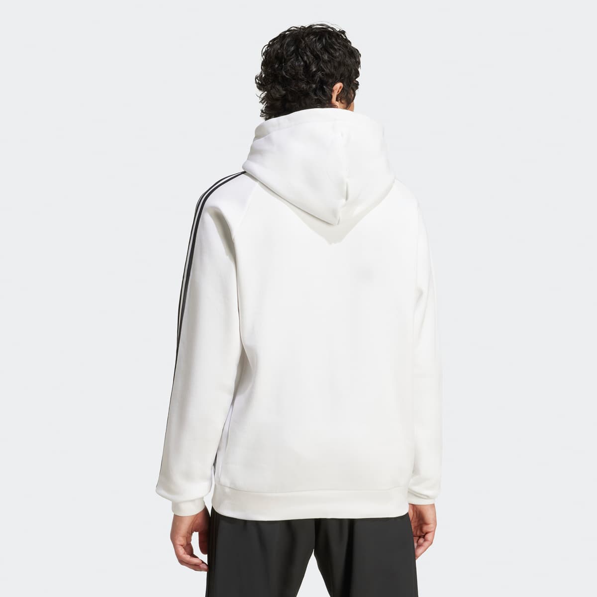 adidas Originals Teamgeist Hoodie Men Hoodies & Sweaters wit Maat L Kleding