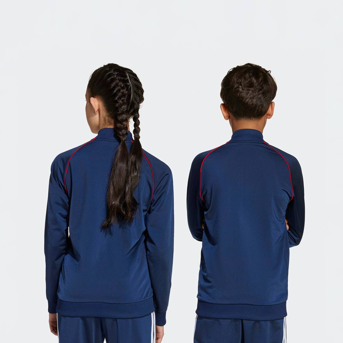 adidas Originals Superstar Track Jacket unisex Trainingspakken blauw Kleding