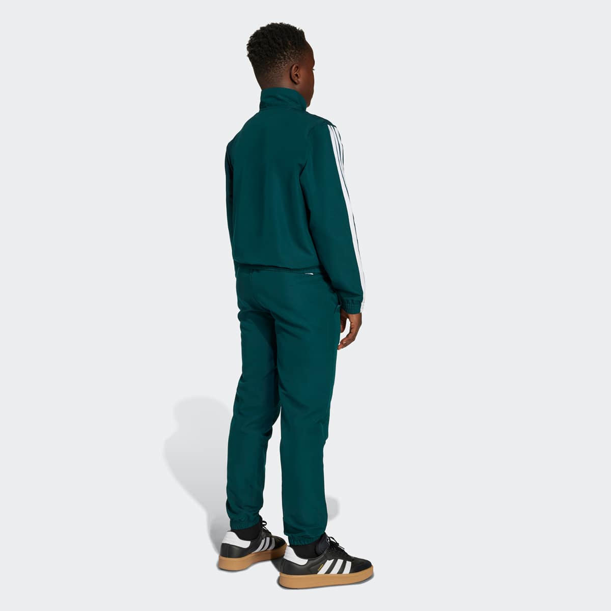 adidas Originals 3-strepen geweven kids trainingspak Unisex Trainingspakken groen Kleding