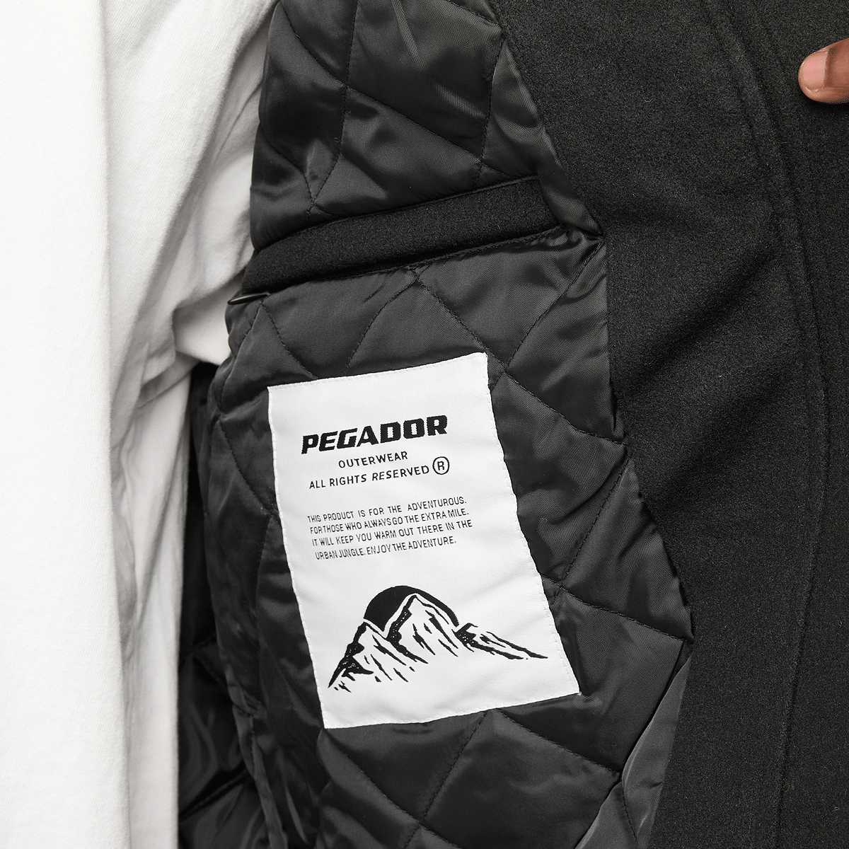 Pegador Aiken Wool Blend Bomberjacket — photo 4