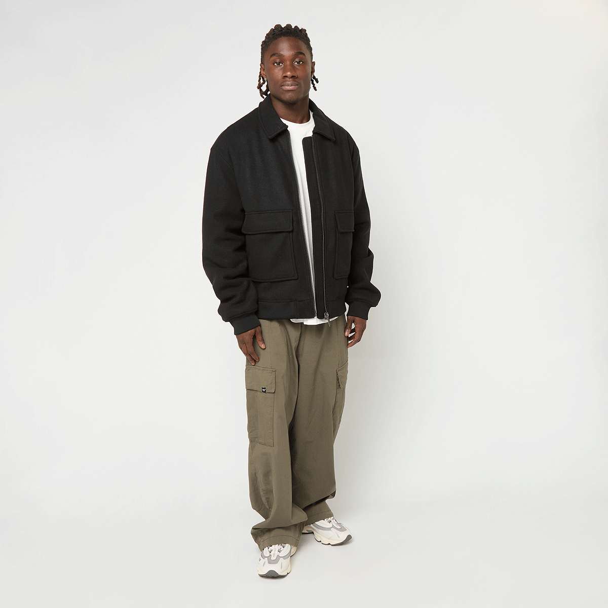 Pegador Aiken Wool Blend Bomberjacket — photo 5