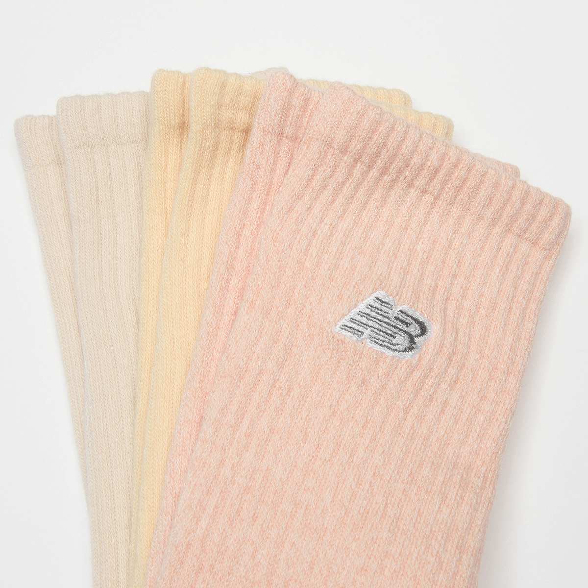 New Balance 3 PACK NB GREY PATCH LOGO MIDCALF multicolor Unisex Sokken Maat 35-38 Kleding