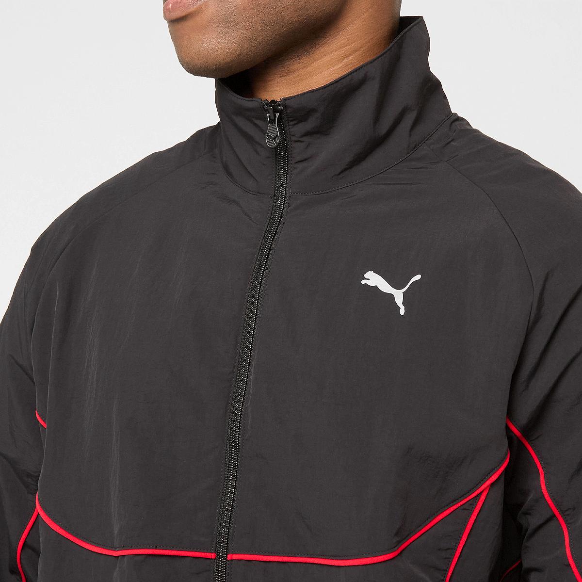 Puma tech-X Track Jacket Woven Men Trainingspakken zwart Maat S Kleding