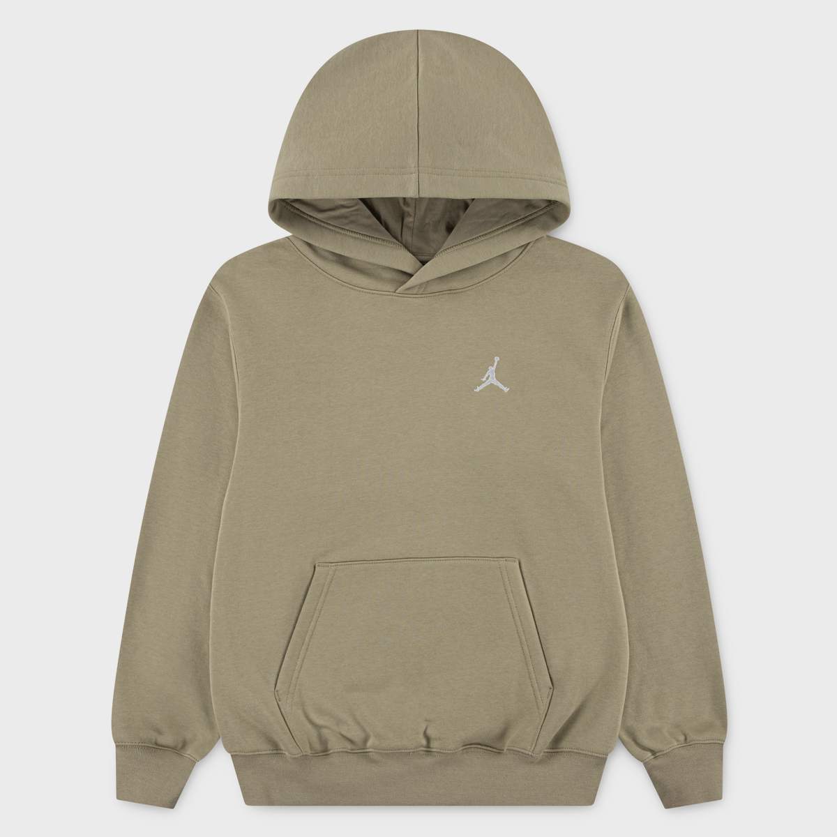 Jordan MJ Brooklyn Fleece Hoodie unisex Hoodies & Sweaters groen Maat 128-132 Kleding