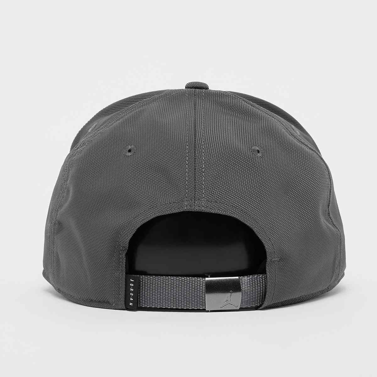 Jordan U J RISE CAP S CB MTL JM iron grey gunmetal unisex Caps grijs Maat M L Accessoires