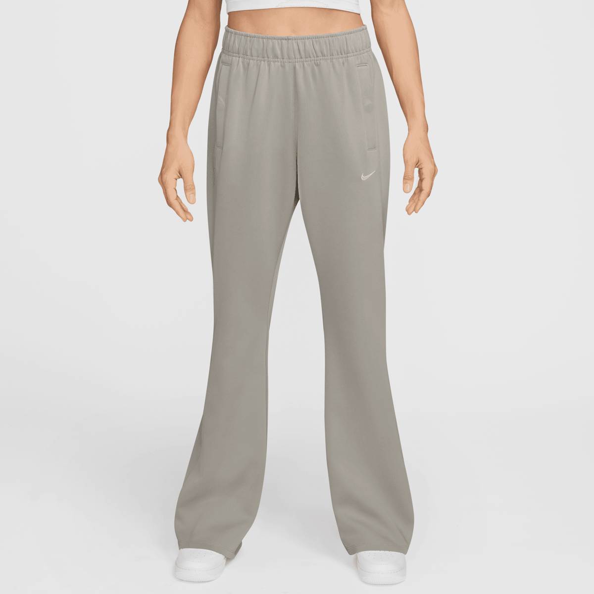 Nike, Sportswear Windrunner Mid-Rise Poly Knit Pants, grey