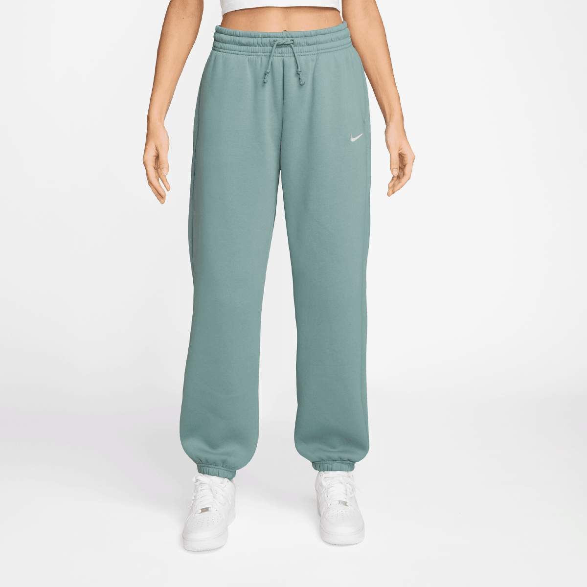 Nike, Sportswear Phoenix Fleece High Raised Oversized Pant, green