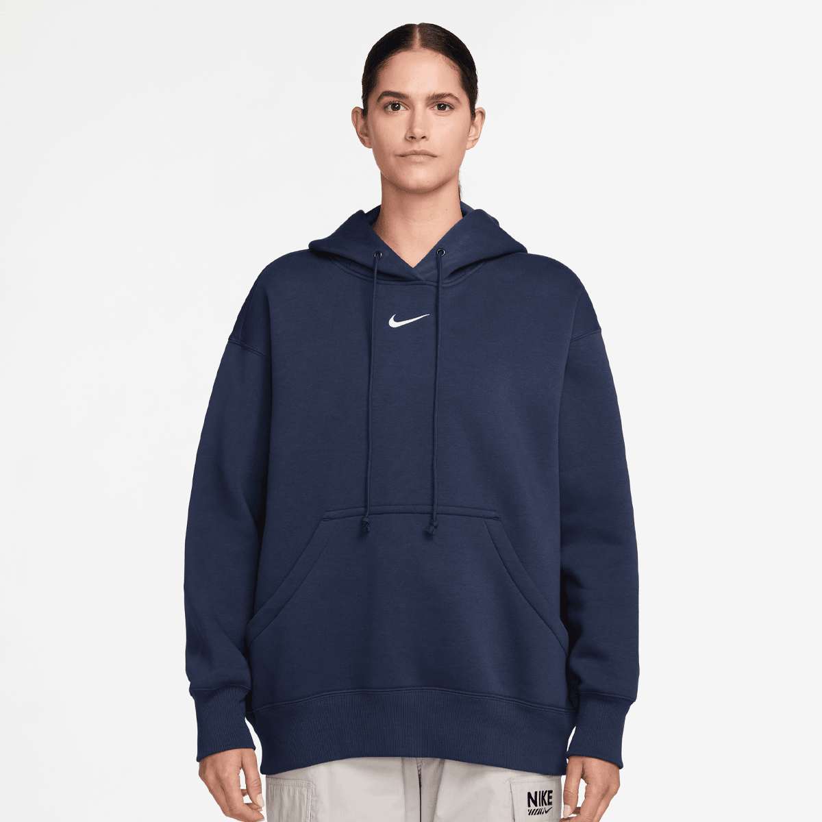 Nike, Sportswear Fleece Oversize Hoodie, blue