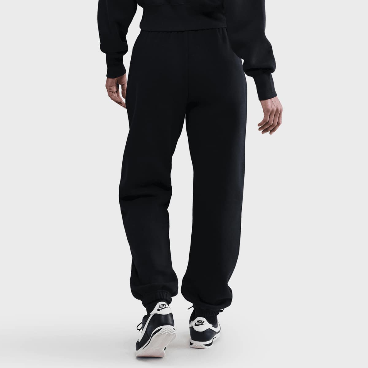 Nike Sportswear Phoenix Fleece High-Waisted Sweatpants Women Trainingsbroeken zwart Maat S Kleding