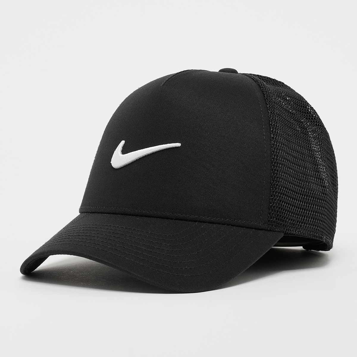 Nike U NK RISE CAP S CB SWSH TKR L black black white unisex Caps zwart Maat M L Accessoires