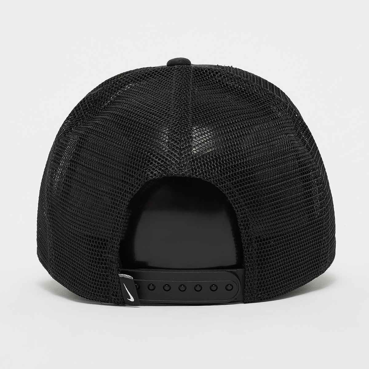 Nike U NK RISE CAP S CB SWSH TKR L black black white unisex Caps zwart Maat M L Accessoires