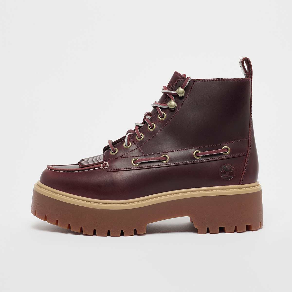 Selected, Timberland, Stone Street Mid Lace Up, red