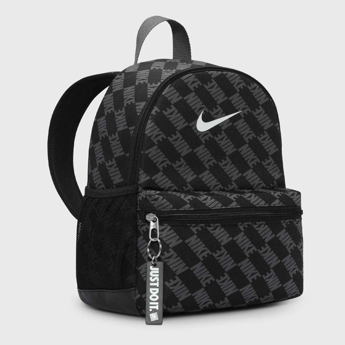 Nike Brasilia JDI Mini Backpack All-Over-Print Unisex Rugzakken zwart Maat ONE SIZE Accessoires