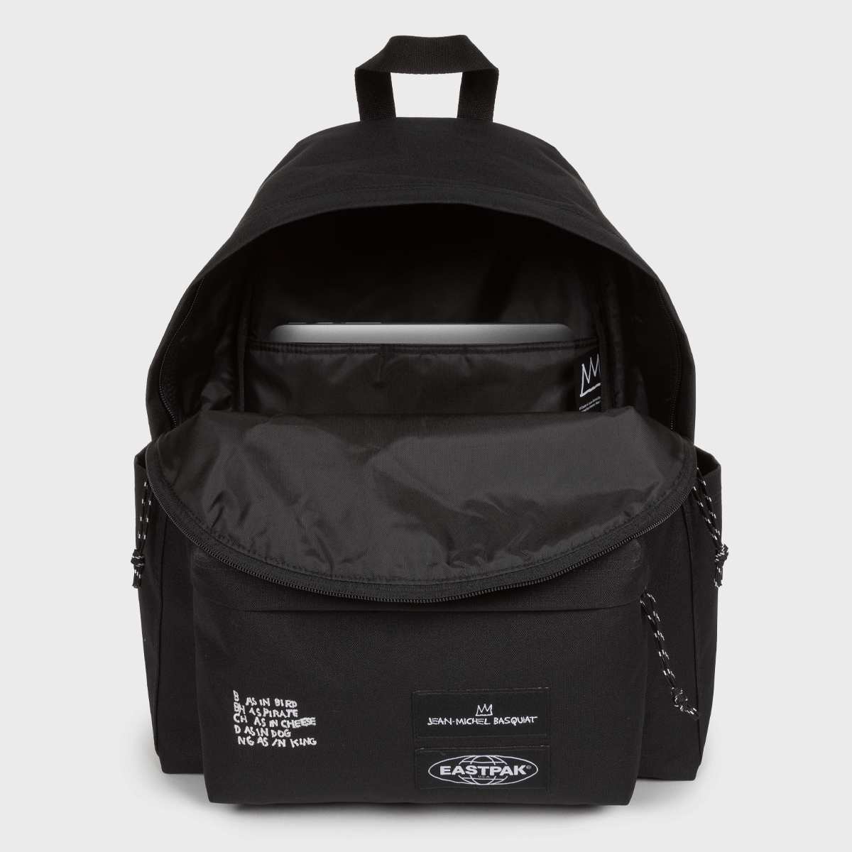 Eastpak Day Pak'r Basquiat Quotes unisex Rugzakken zwart Maat ONE SIZE Accessoires