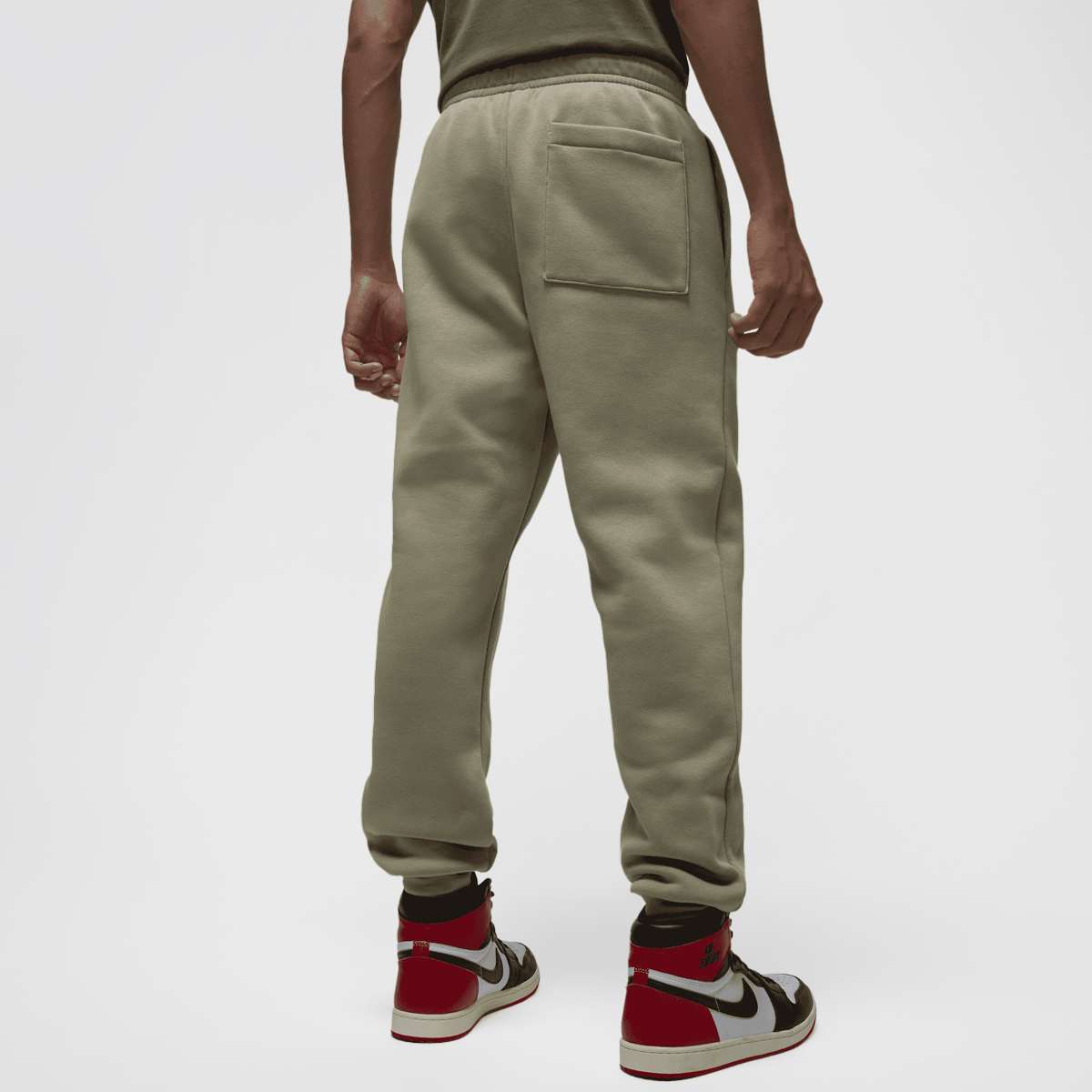 Jordan Brooklyn Fleece Pants Men Trainingsbroeken groen Maat S Kleding