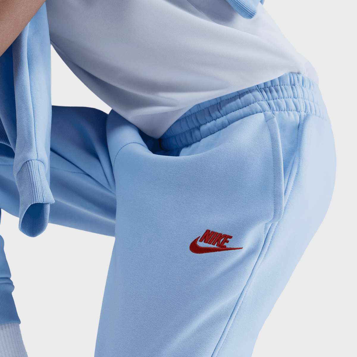 Nike Sportswear Club Fleece Joggers unisex Trainingsbroeken blauw Kleding