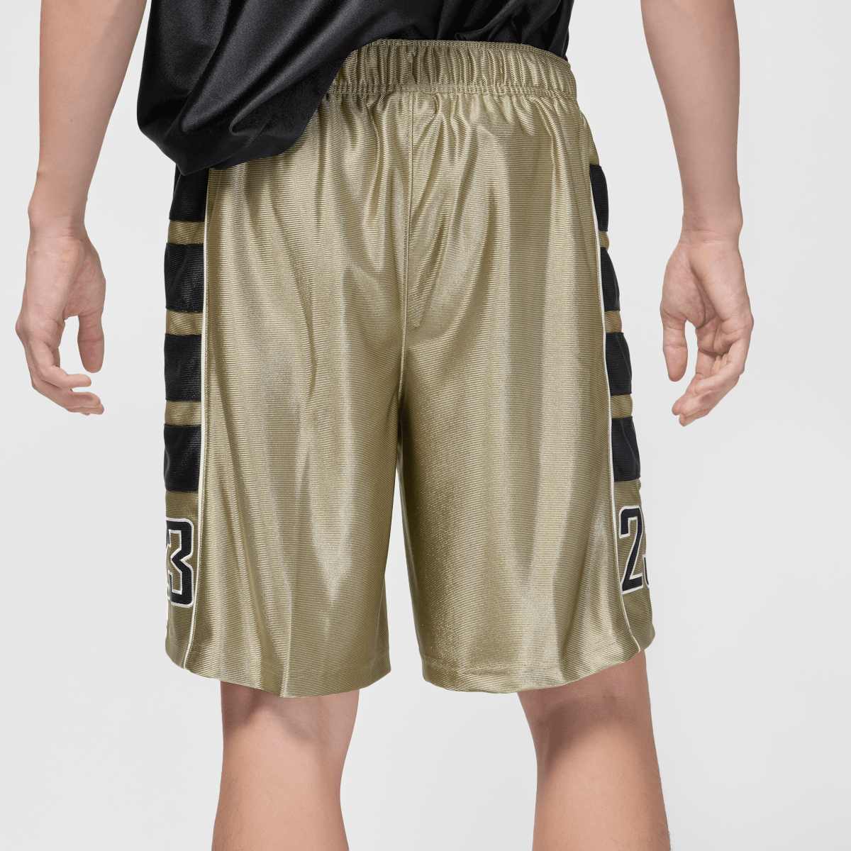 Jordan Brooklyn Cat Scratch Shorts men Sportshorts beige Maat S Kleding