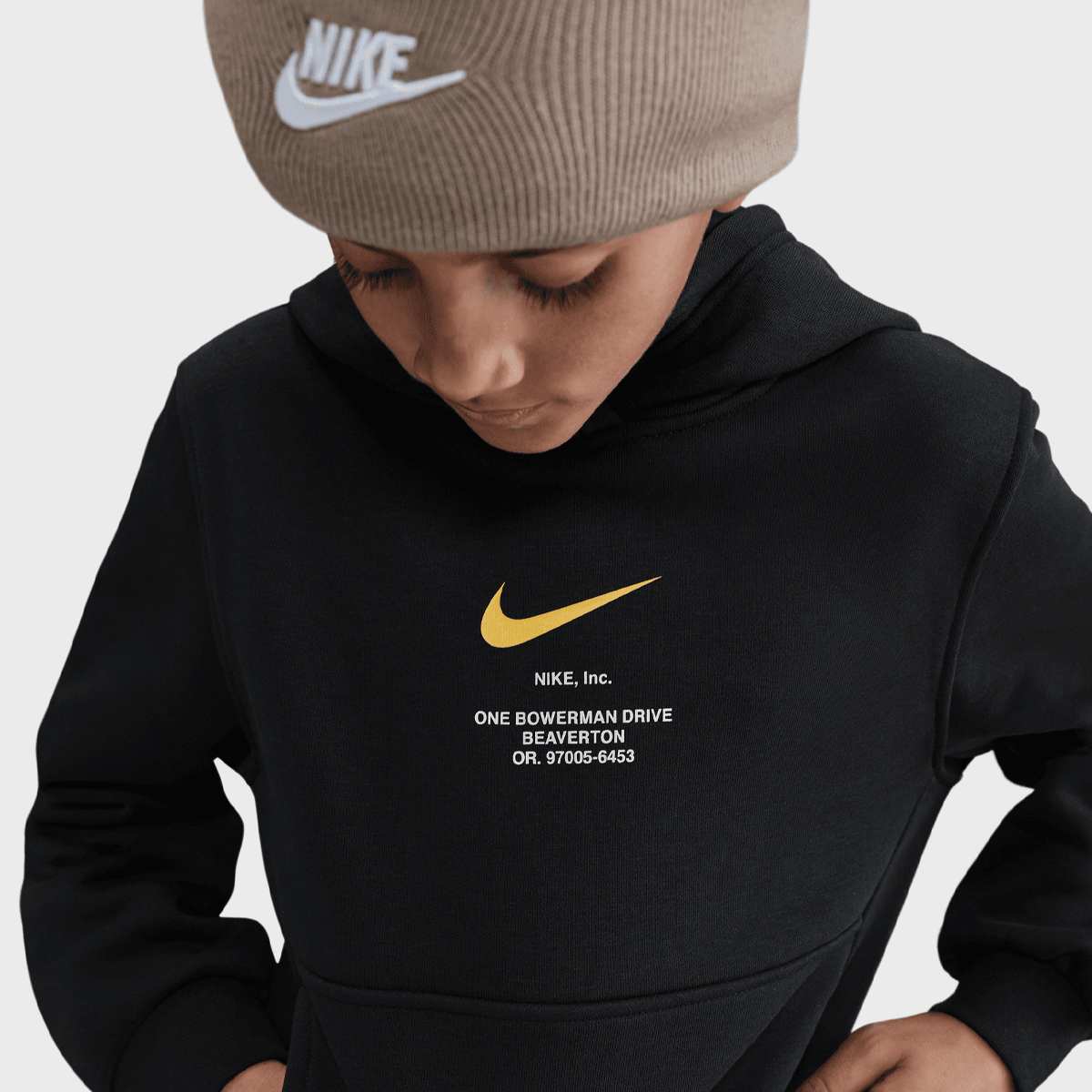 Nike Sportswear Athletic Pullover Hoodie Basketball Unisex Hoodies & Sweaters zwart Kleding