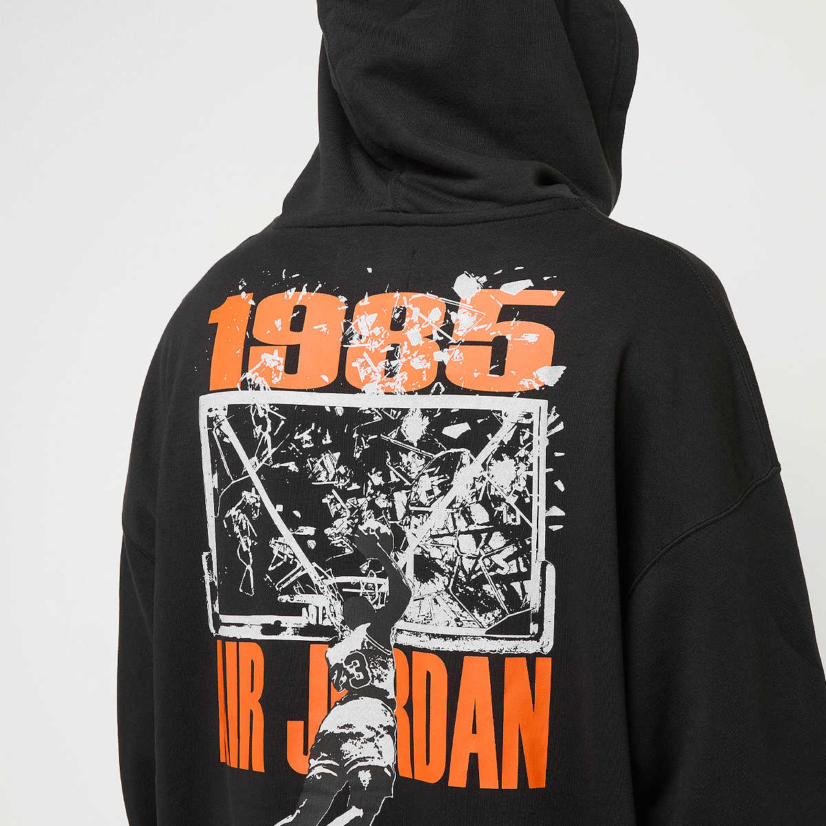 Jordan Brooklyn men Hoodies & Sweaters zwart Maat S Kleding