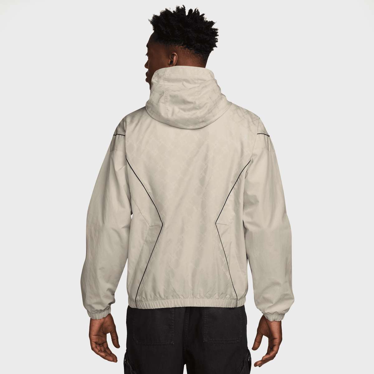 Jordan Brooklyn Jacket Men Windbreakers beige Maat S Kleding