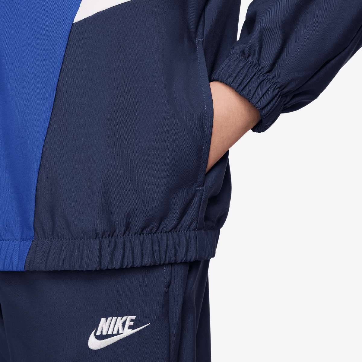 Nike Sportswear Tracksuit Woven Full Zip unisex Baby Rompers & Sets blauw Kleding