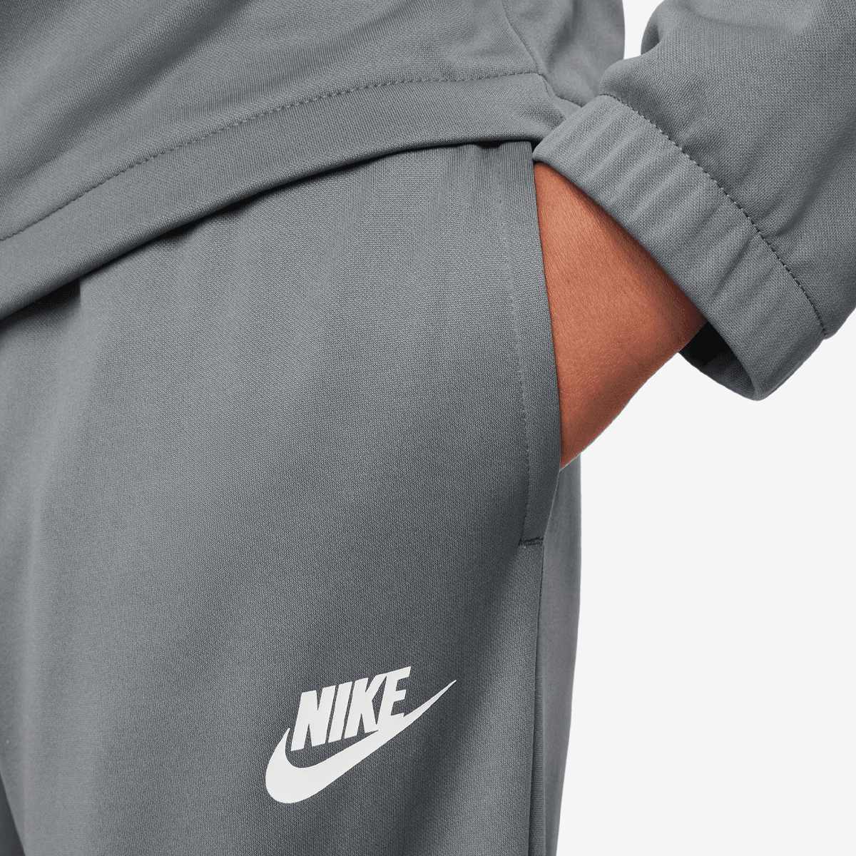 Nike Sportswear Dri-Fit Tracksuit Full Zip Unisex Baby Rompers & Sets grijs Kleding
