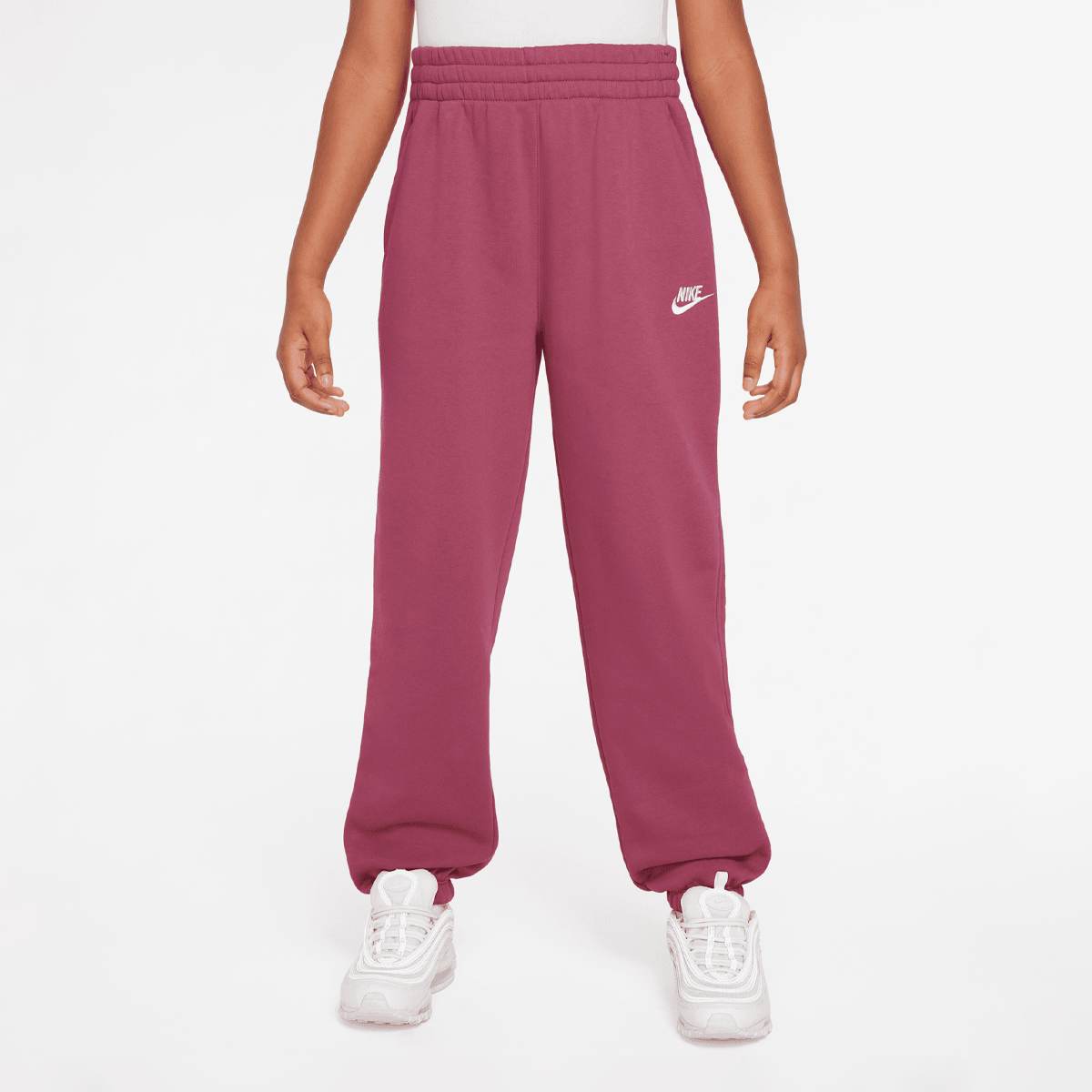 Selected, Nike, Sportswear Club Fleece Loose Pant, red