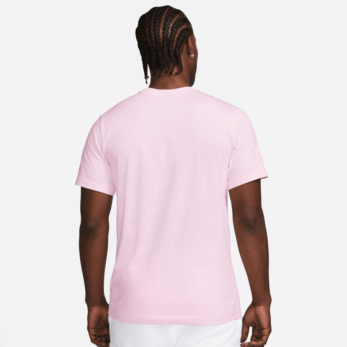 Nike Sportswear Club Tee Men T-Shirts & Polo's lichtroze Maat S Kleding