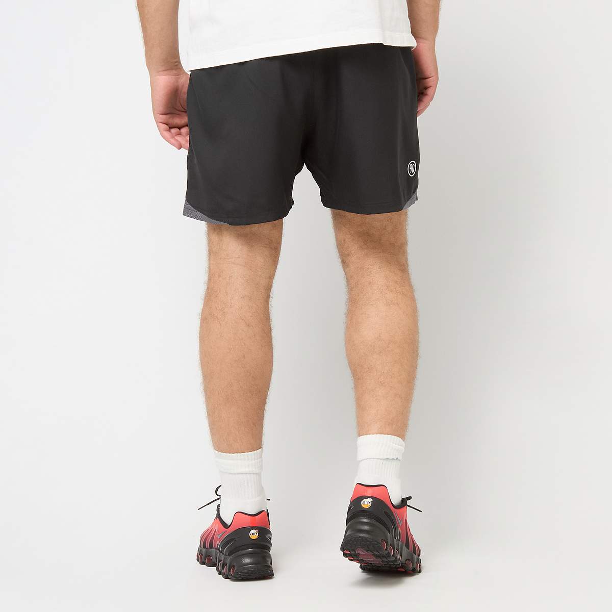 Nike M NK DF T90 SHORT W black lt graphite sail men Sportshorts zwart Maat S Kleding