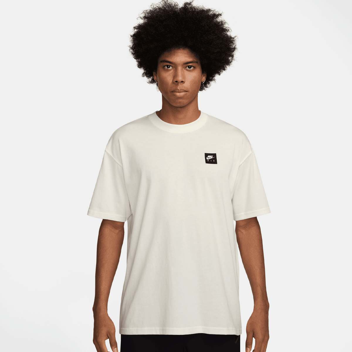 Nike Sportswear Tee M90 Air men T-Shirts & Polo's beige Maat S Kleding