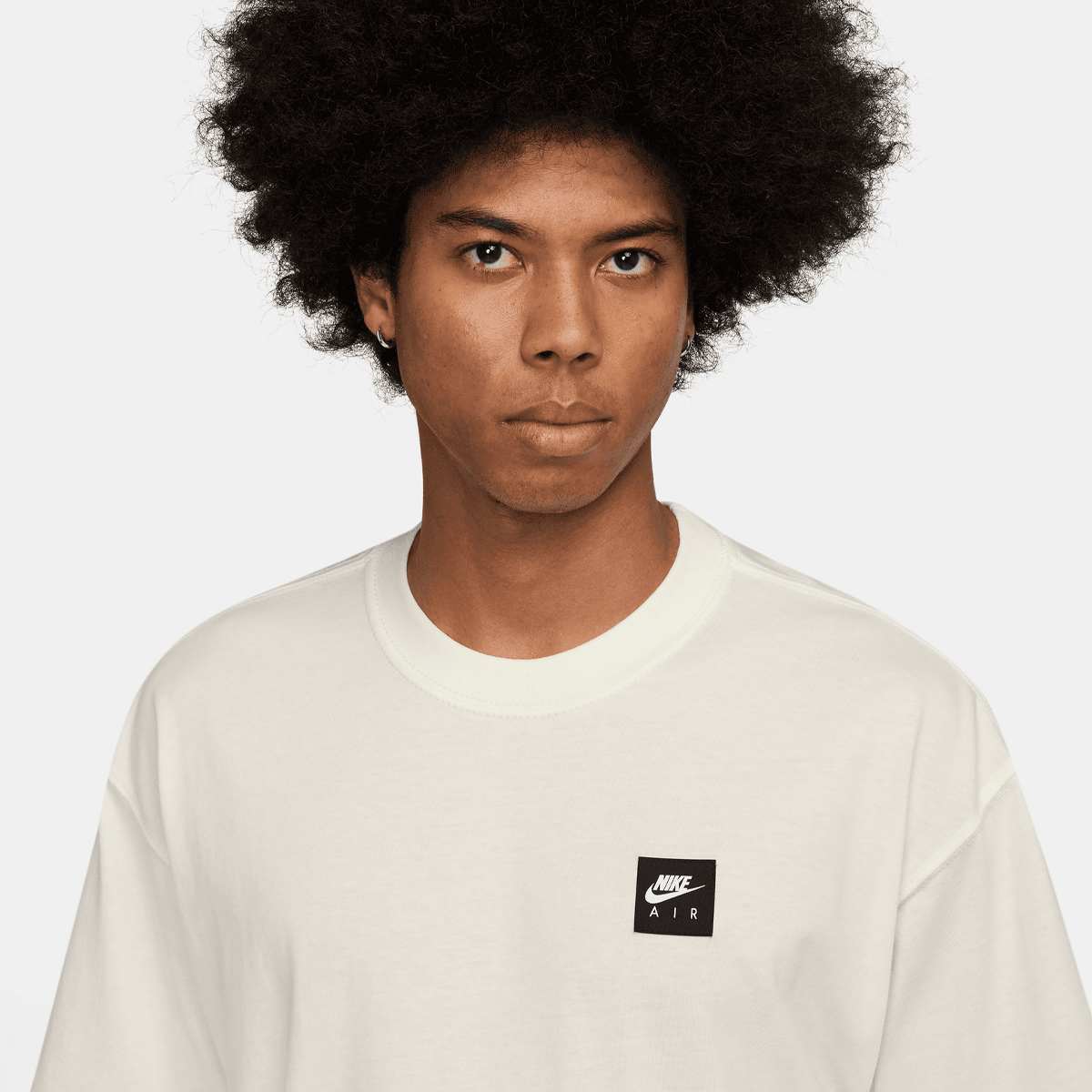 Nike Sportswear Tee M90 Air men T-Shirts & Polo's beige Maat S Kleding