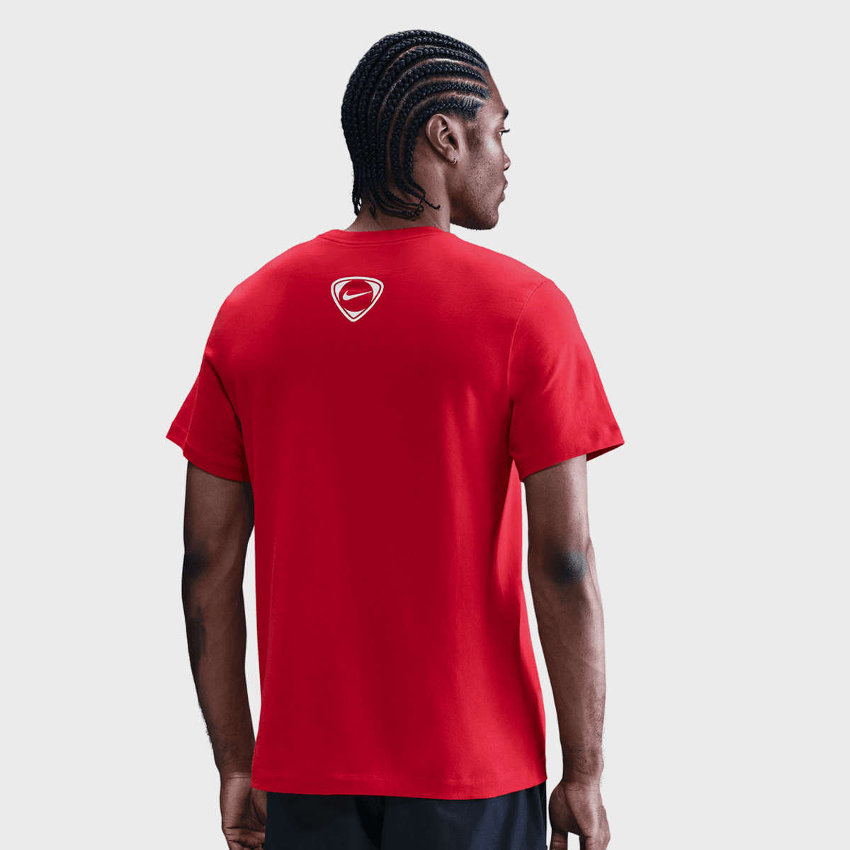 Nike Tee Total 90 men T-Shirts & Polo's rood Maat S Kleding