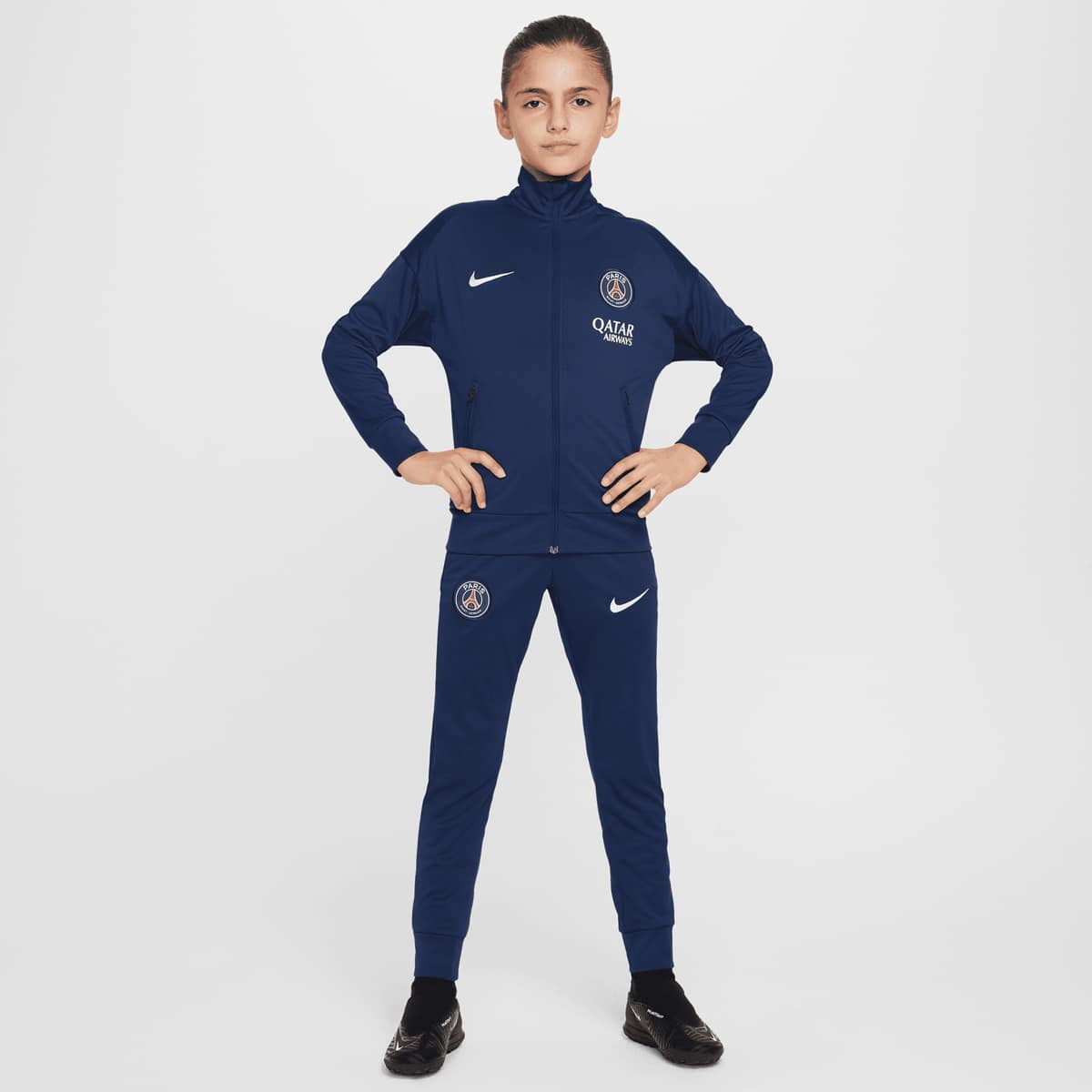 Nike, Paris Saint-Germain Academy Pro Nike Dri-FIT Soccer Knit Tracksuit, blue