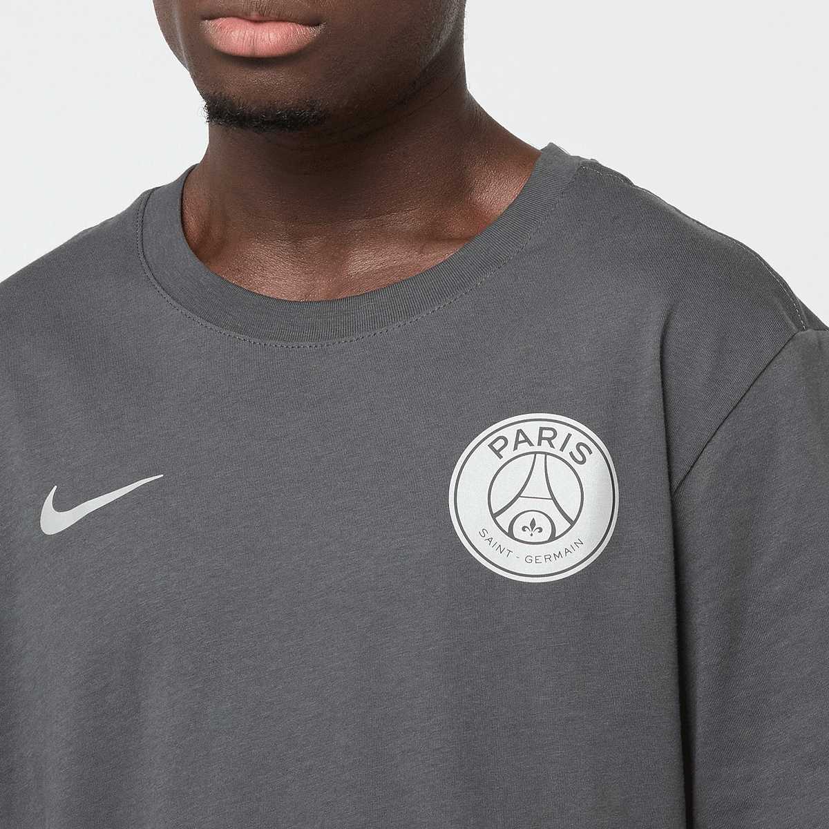 Nike PSG Paname Tee men T-Shirts & Polo's grijs Maat S Kleding