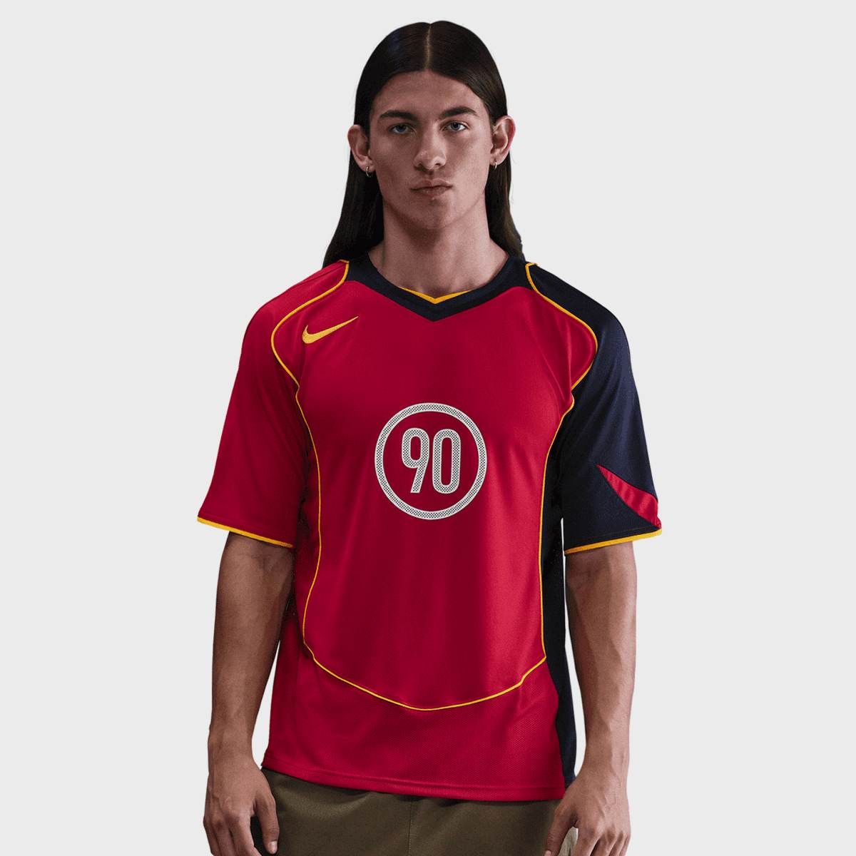 Nike, Dri-Fit T90 Energy Jersey 1, red