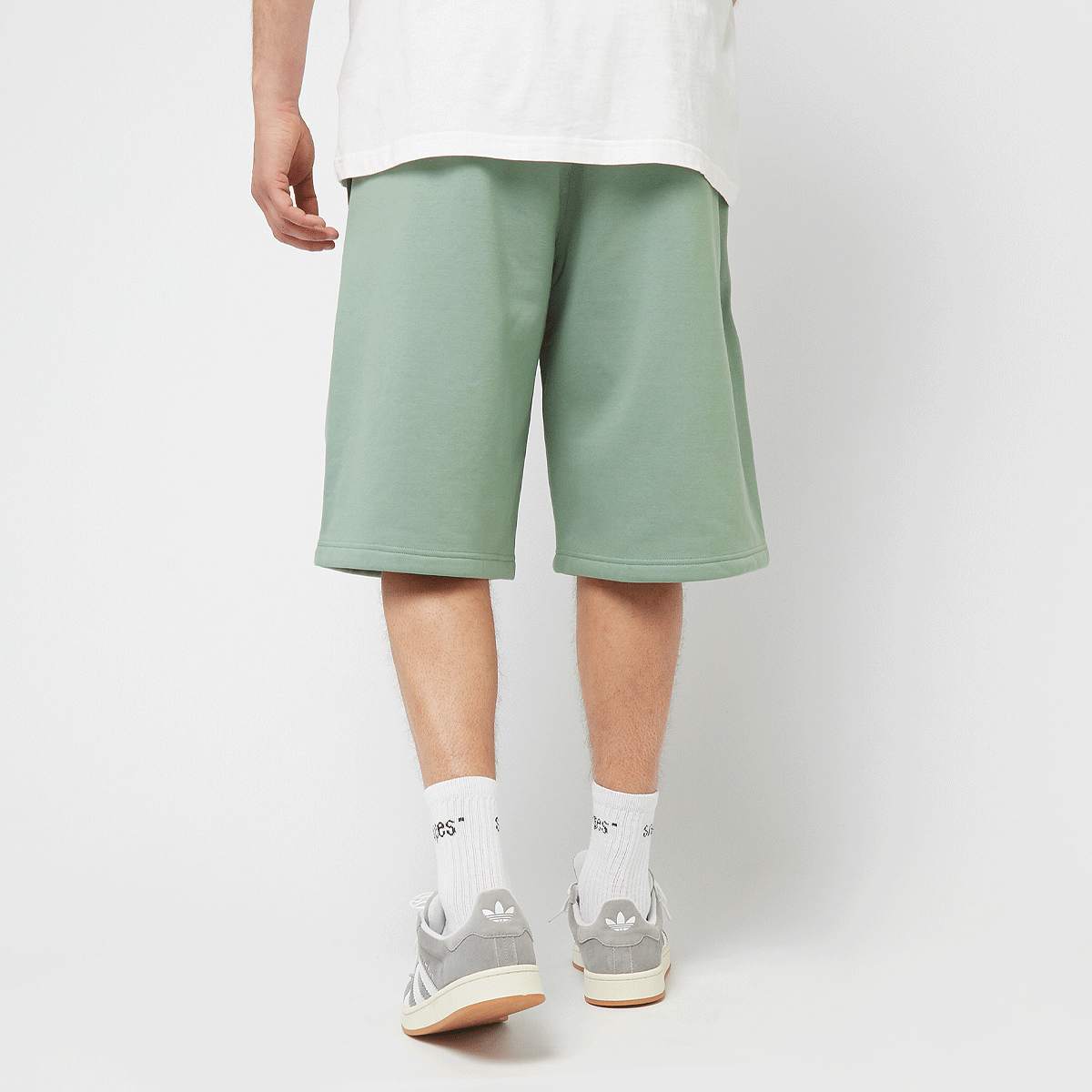 adidas Originals Essential NC 12 Shorts men Sportshorts groen Maat L Kleding