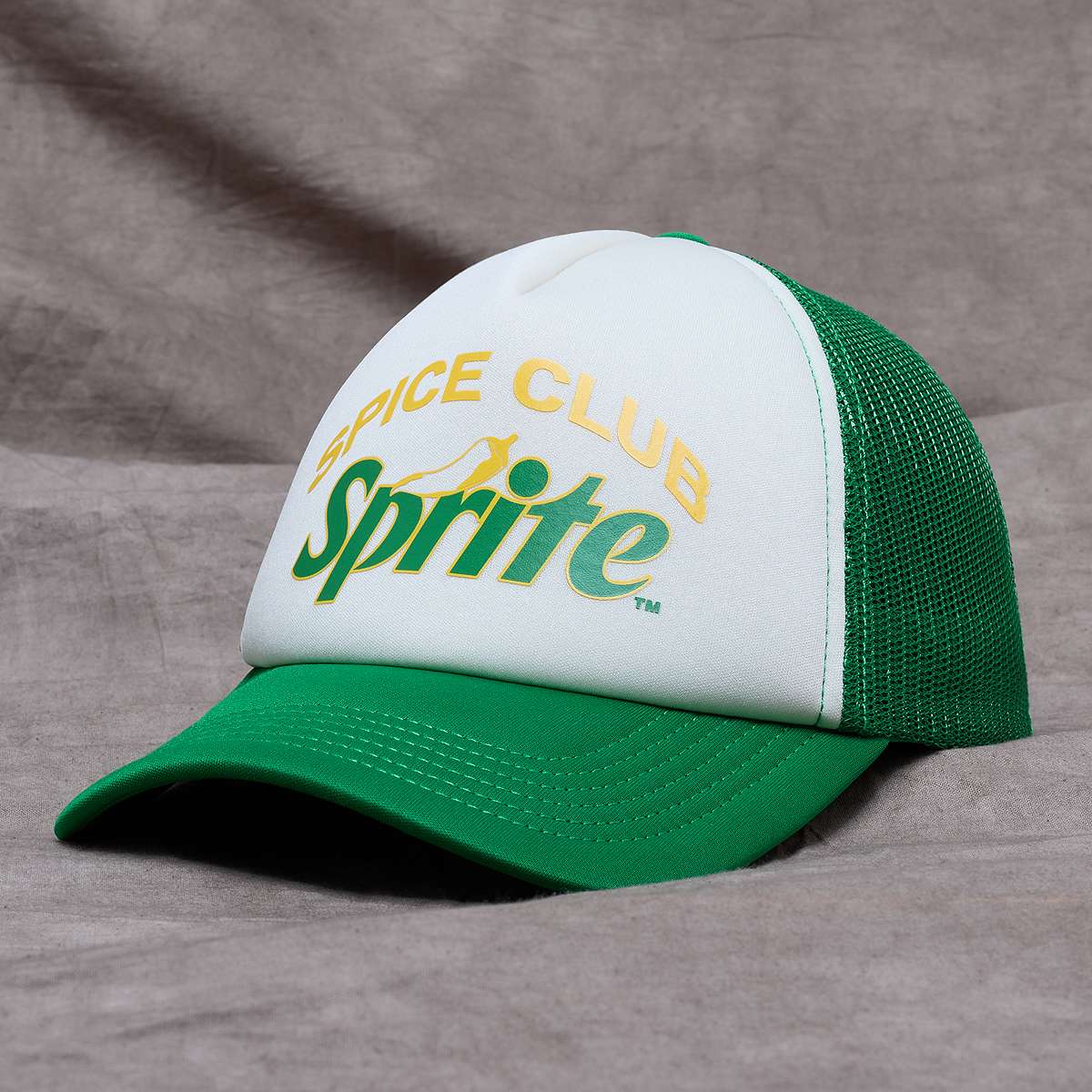 Sprite x SNIPES Spice Club Trucker Cap unisex Caps groen Maat ONE SIZE Accessoires