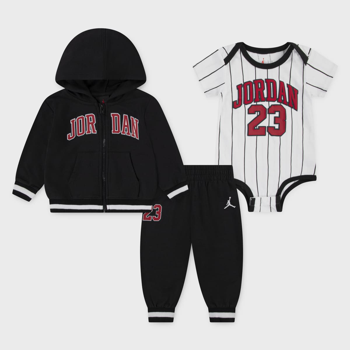 Jordan, MJ 23 Jersey Full-Zip Set, black