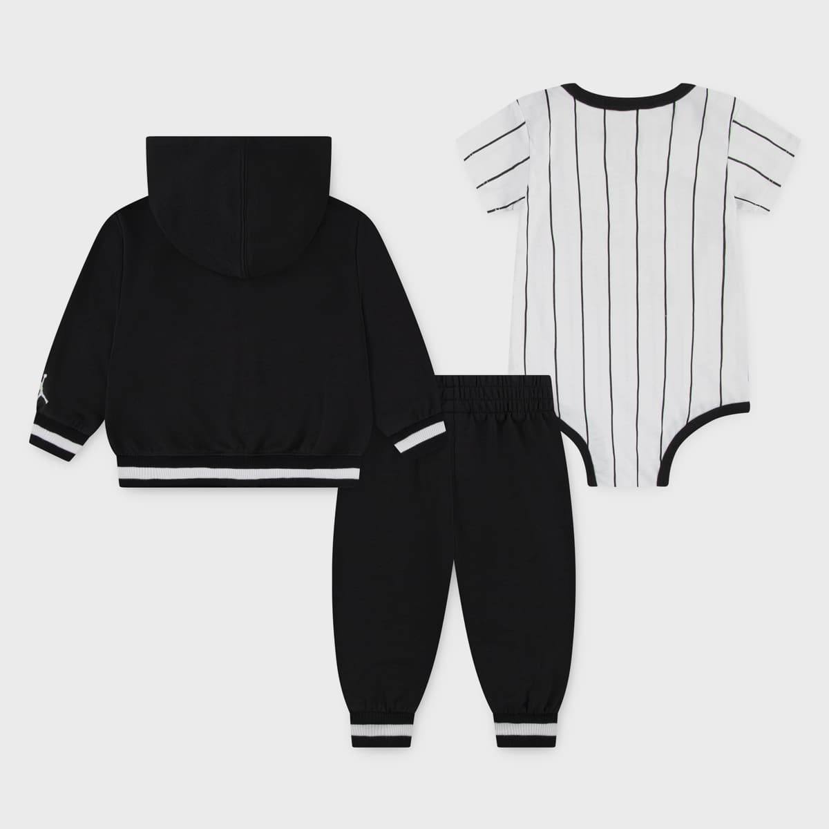 Jordan MJ 23 Jersey Full-Zip Set unisex Baby Rompers & Sets zwart M Kleding