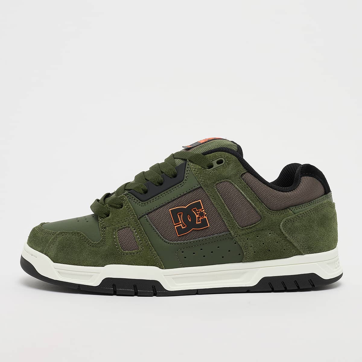 DC, Stag olive/off white, green