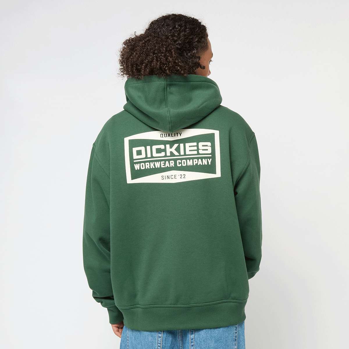 Selected, Dickies, Bolivar Full-Zip Hoodie, green