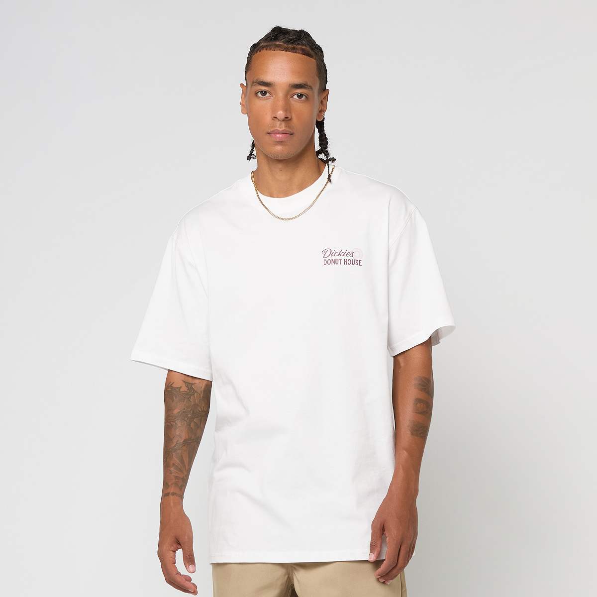 Dickies Donut House Tee Short Sleeve Men T-Shirts & Polo's wit Maat S Kleding